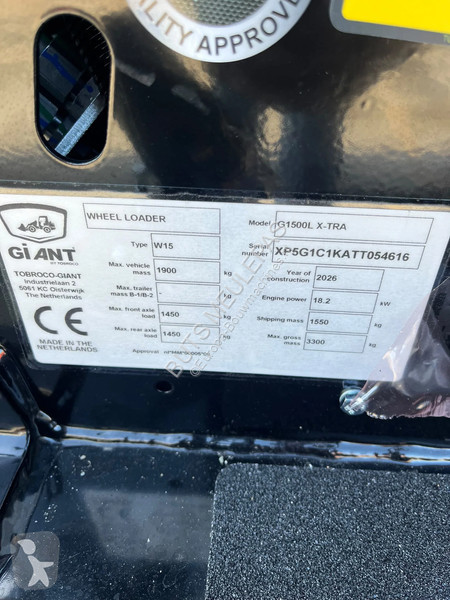 Læssemaskine Giant G1500 L X-TRA