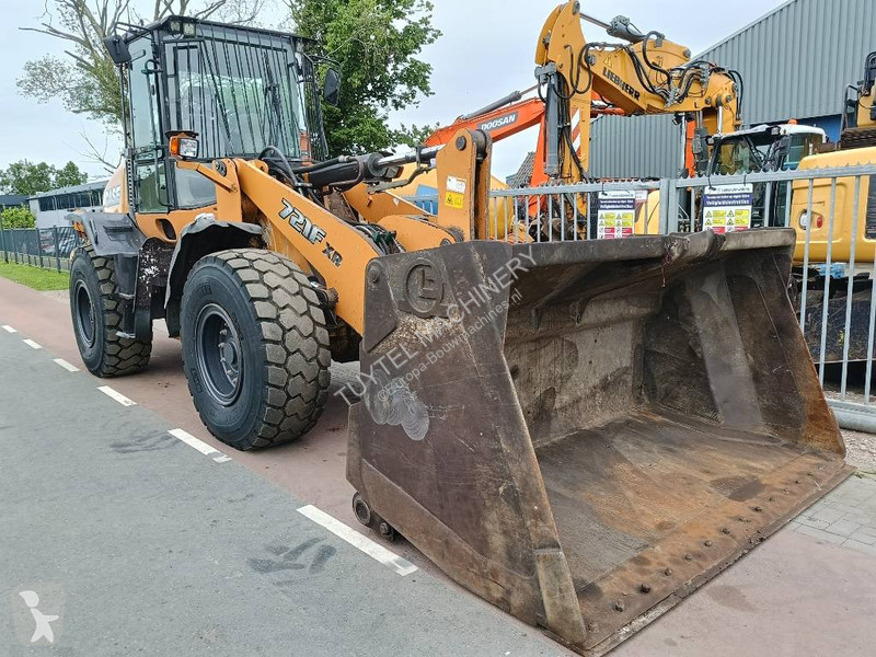 Læssemaskine Case shovel wiellader loader airco