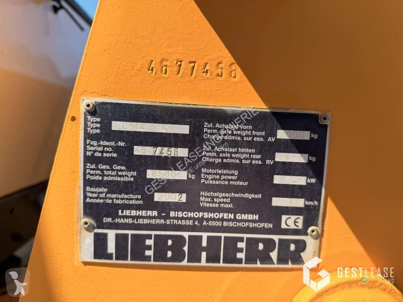 Nakladač Liebherr  L514