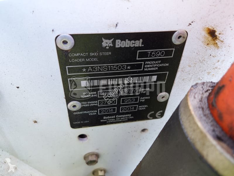 Pala cargadora Bobcat T590