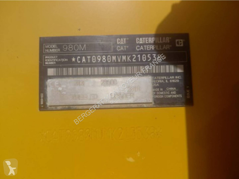 Lastare Caterpillar 980M