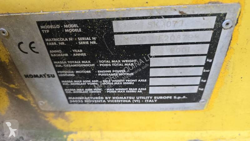 Pala cargadora Komatsu