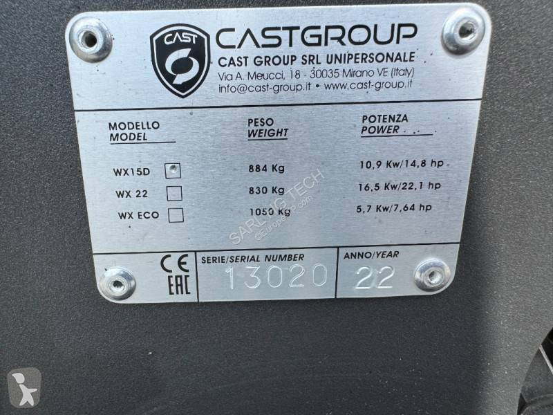 Pala cargadora Worky Quad WX15D