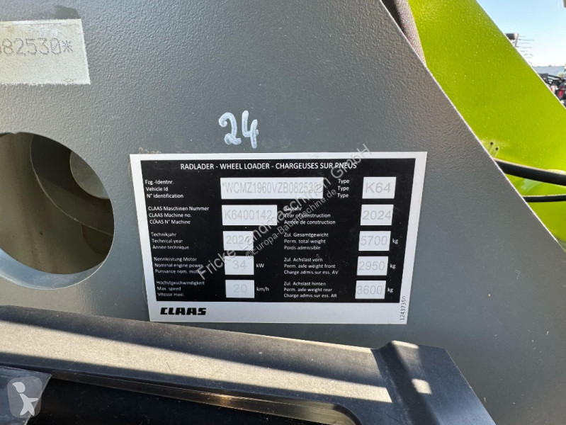 Læssemaskine Claas  Torion 530