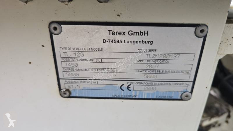 Læssemaskine Terex