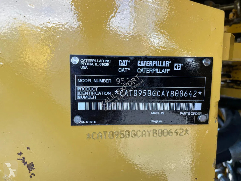Shovel Caterpillar G Serie II Wheel Loader CE...