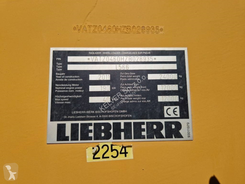 Pala cargadora Liebherr 2plus2 * only 9.854 hrs...