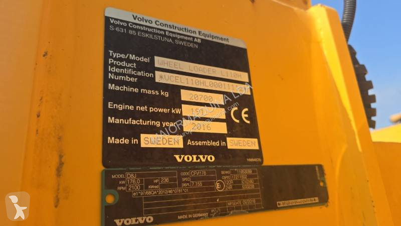 Nakladač Volvo L110H