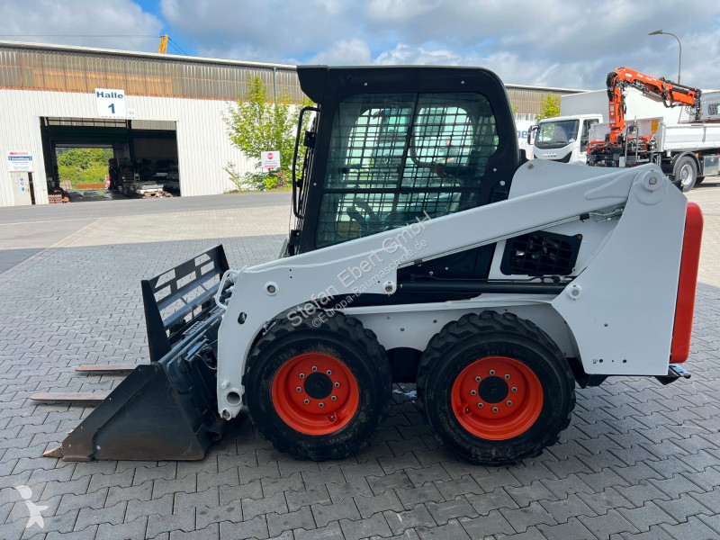 Læssemaskine Bobcat S450 / nur 131h !! / Gabel...
