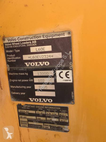 Pala cargadora Volvo