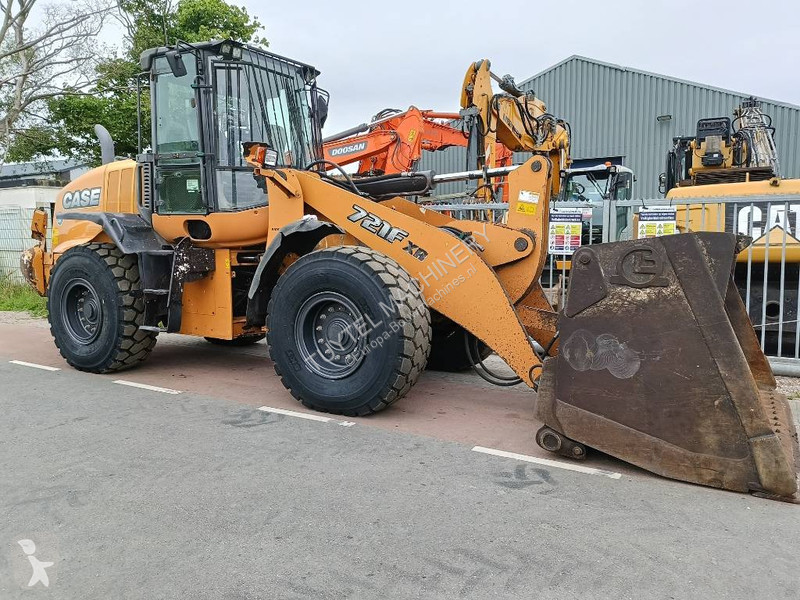 Læssemaskine Case shovel wiellader loader airco