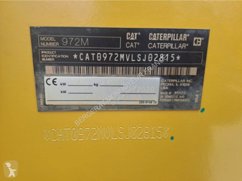Nakladač Caterpillar 972M