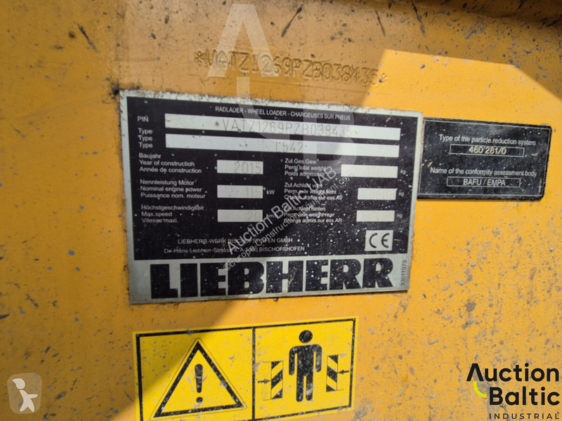 Nakladač Liebherr L 542