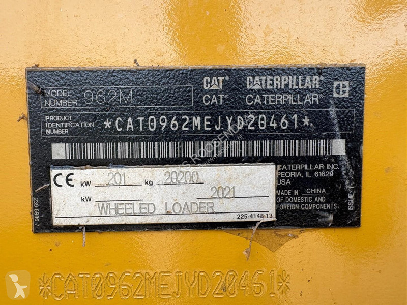 Pala cargadora Caterpillar 962M + 13,107HOURS +...
