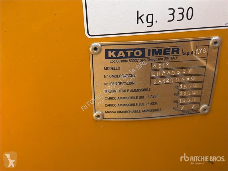 Pala cargadora  Kato-imer AS 12 Skid Steer Loader