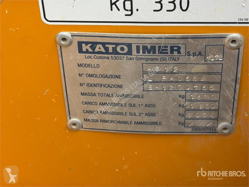 Pala cargadora  Imer AS 12 Skid Steer Loader