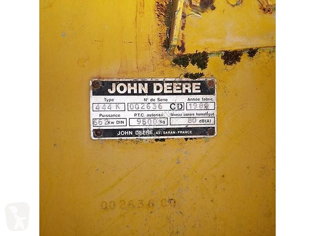 Lastare John Deere JD 444