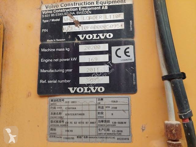 Pala cargadora Volvo CHARGEUSE SUR PNEUS CLIM...