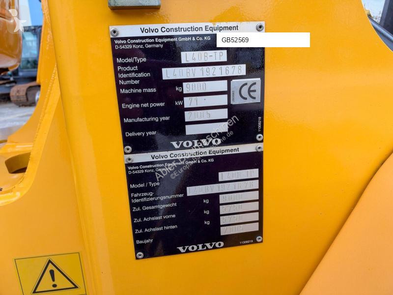 Chargeuse Volvo B TP