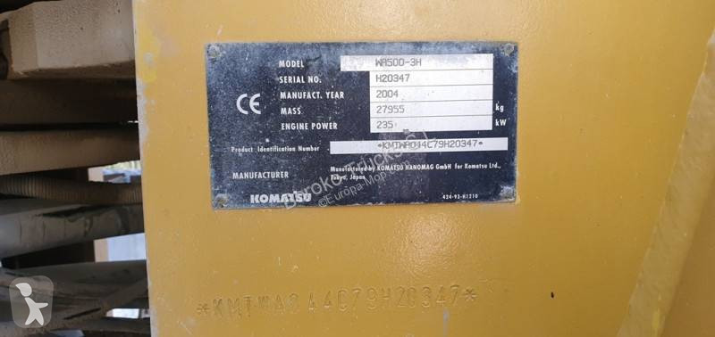 Shovel Komatsu WA 500-3H