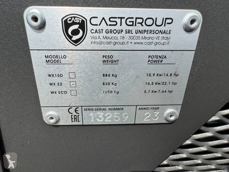 Pala cargadora Worky Quad WX22HF