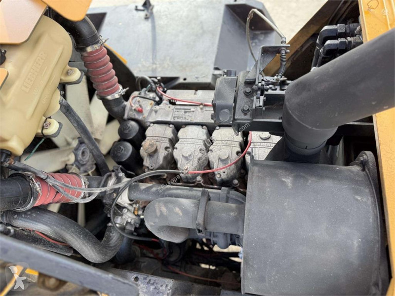 Pá carregadora Liebherr quick coupler