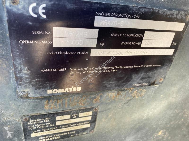 Læssemaskine Komatsu -8