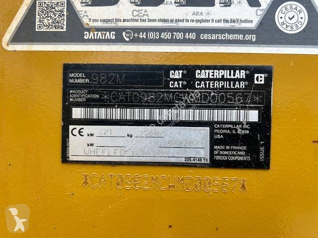 Nakladač Caterpillar 982