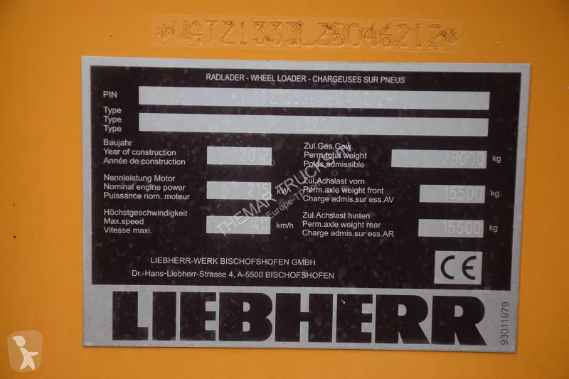 Læssemaskine Liebherr X power - 215 Kw
