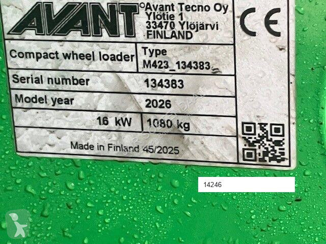 Læssemaskine Avant tecno 423 TDL