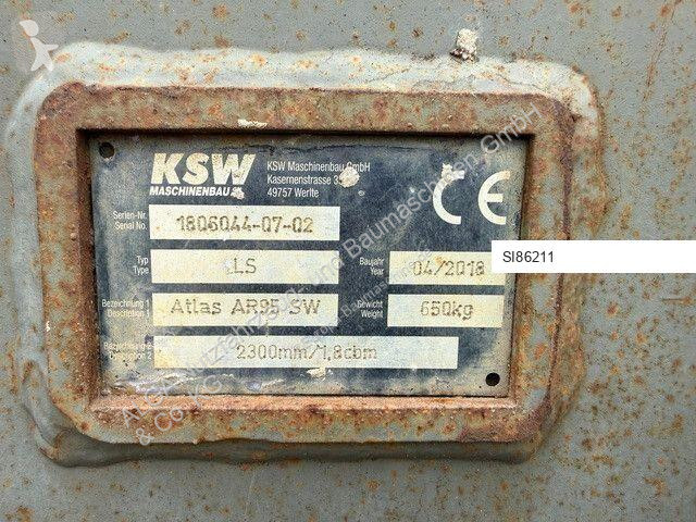 مُحمّلة Atlas AR95e Super Schaufel + Gabel,...