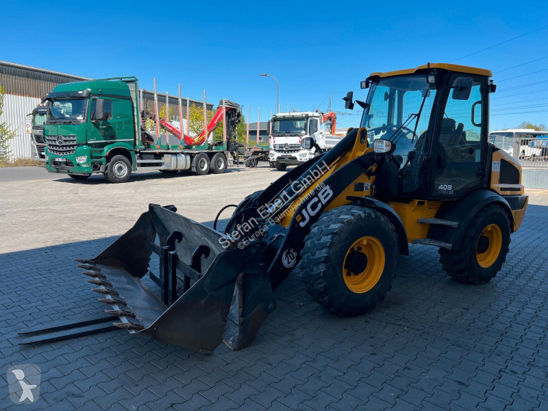 Læssemaskine JCB SV / nur 758h! / Klappschaufel...