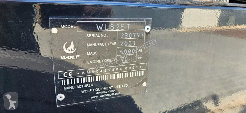 Nakladač  Wl 825 telescopic