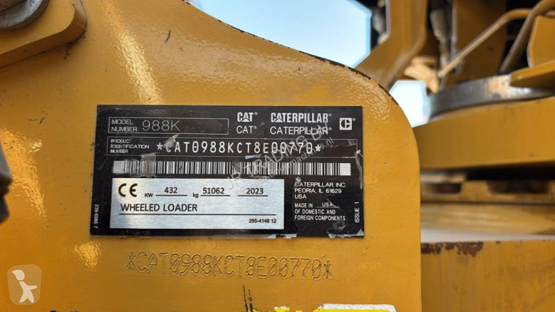 Chargeuse Caterpillar 988 K (CE/EPA - Block...