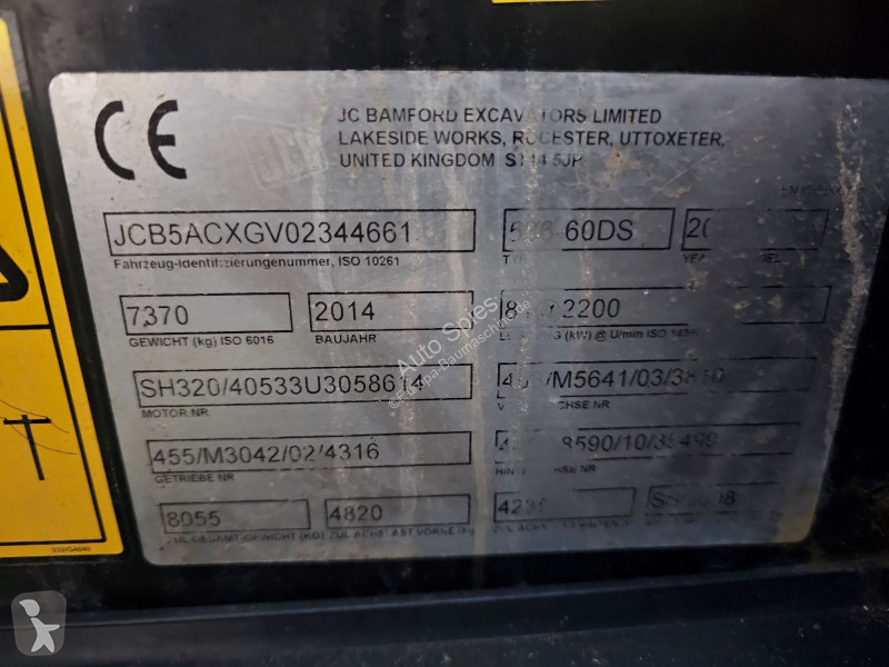 مُحمّلة JCB Agri 536-60DS Teleskoplader * 4X4 *