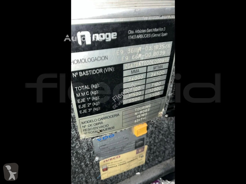Autokar Iveco Noge