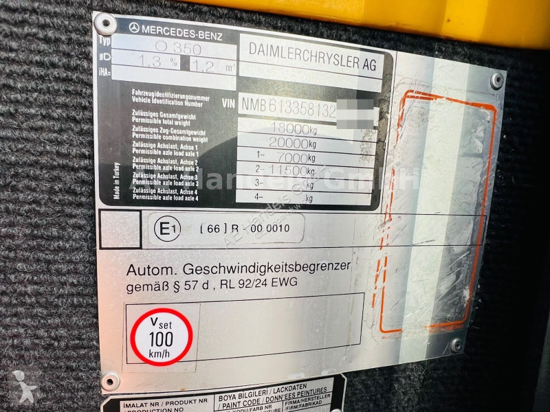 Touringcar Mercedes O 350 RHD LL *49+1...