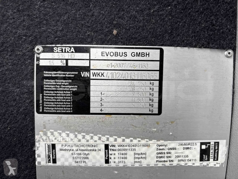 Autobus Setra S516