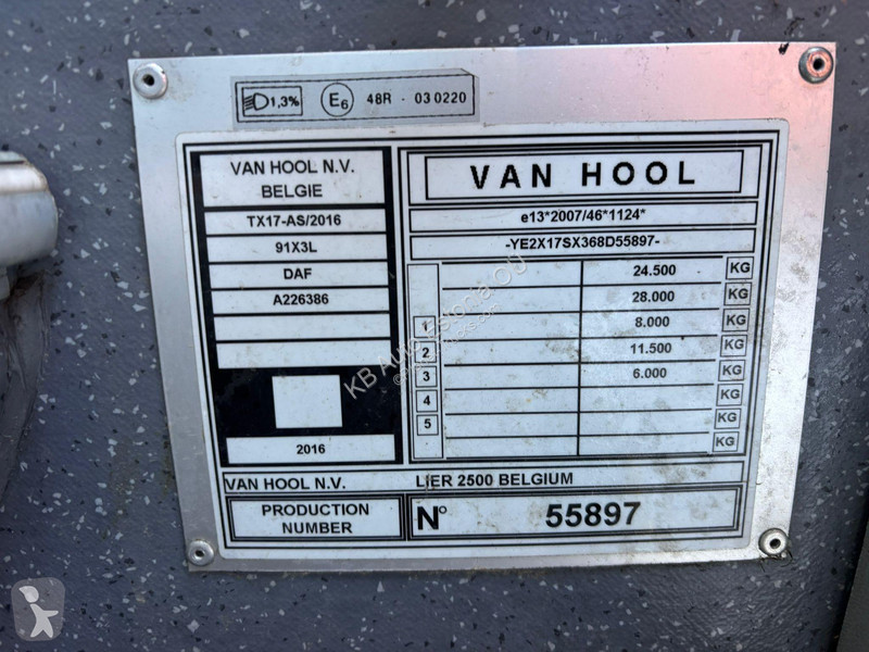 حافلة Van Hool TX 17 Aston 6x2*4 59+1 SEATS /...