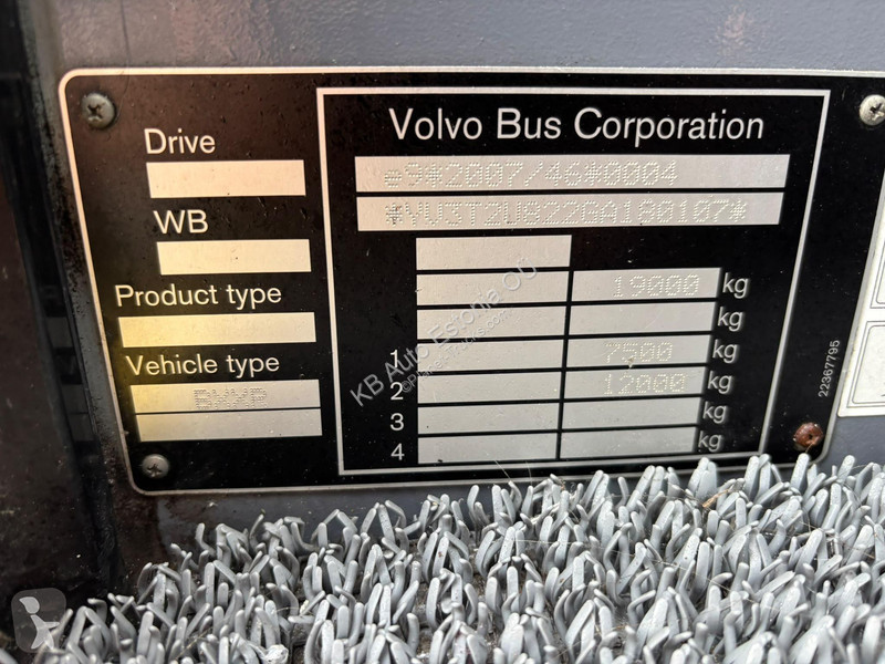 Autocar Volvo B11R H 4x2 EURO 6 / AC /...