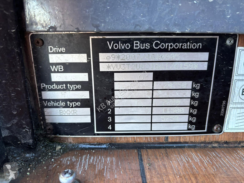 Rutebil Volvo B11R  6x2*4 59 SEATS / AC /...