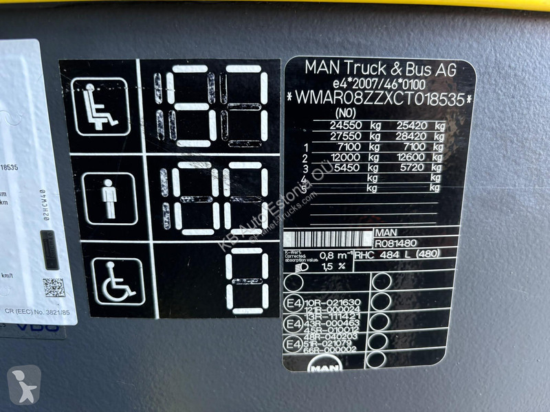 MAN R 08 Lions Coach L 6x2*4 AC / AUXILIARY...