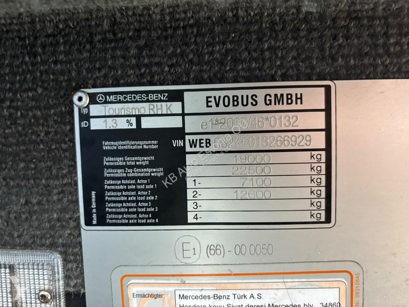 Rutebil Mercedes RHK 4x2 35+1+1 SEATS / AC / WC...