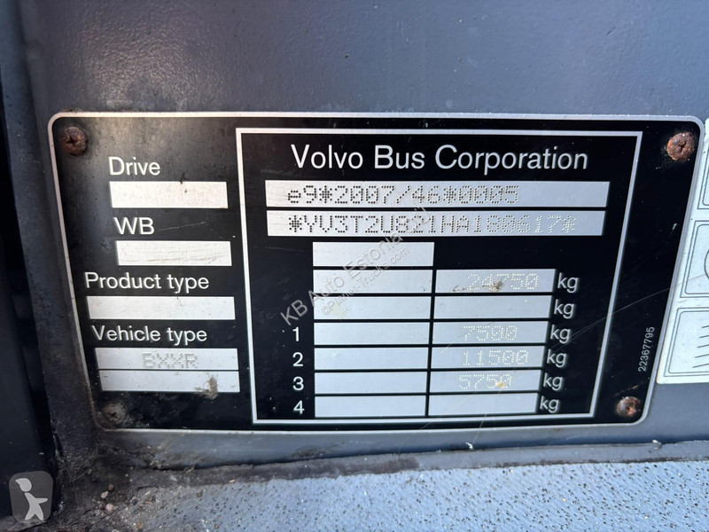 Volvo B11R H 6x2*4 AC / AUXILIARY HEATING / WC...
