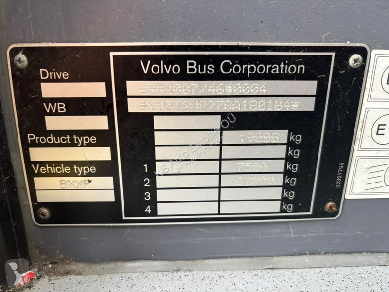 Touringcar Volvo B11R H 4x2 EURO 6 / AC /...