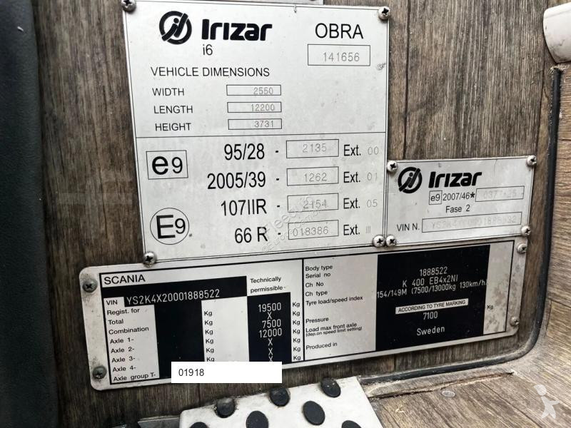 Rutebil Irizar i6