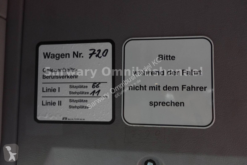 حافلة Mercedes O 550 L *66-Sitze*6-Gang*