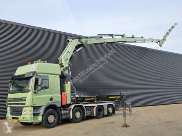 Traktor DAF CF85 85410 / 8x2 / HIAB 70TM + JIB / KRAN / CRANE