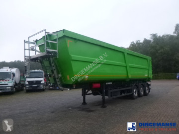 Tracteur Schmitz Cargobull Tipper trailer steel 58 m3 + tarpaulin