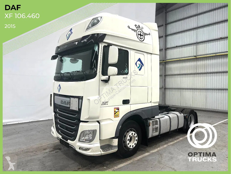 Trattore Stradale Oxford Diecast 76WHDAFCAB, DAF XF Euro 6 Bianco, Scala 1:76
